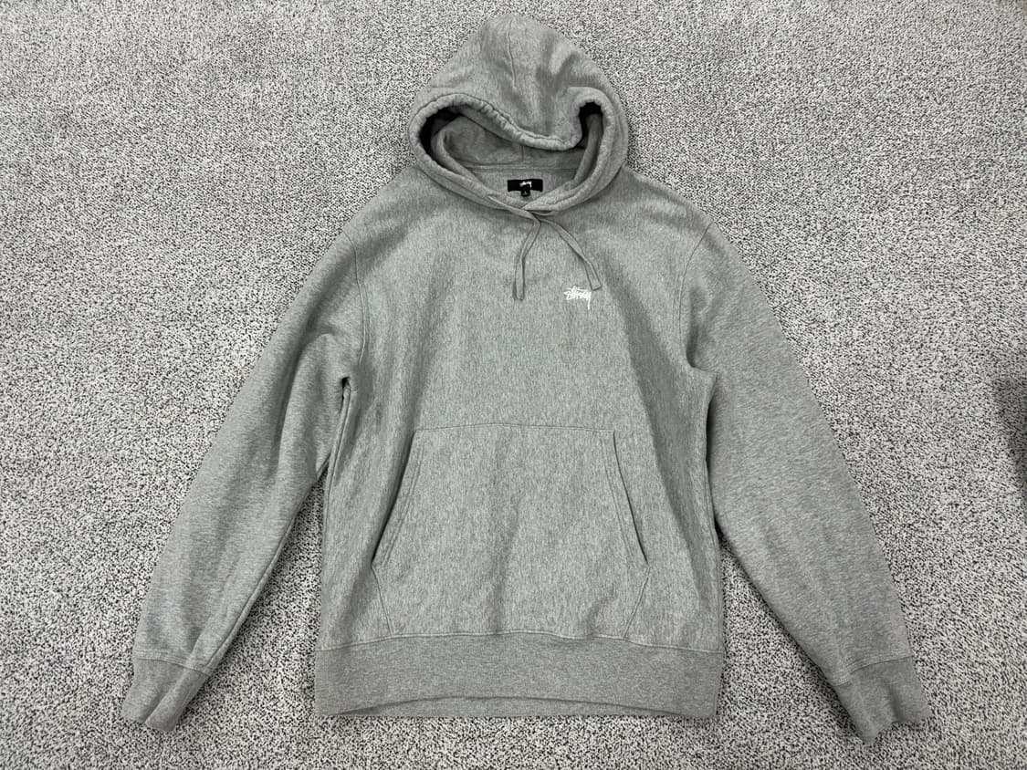 스투시 오버다이드 스탁로고 후드 상품이미지1