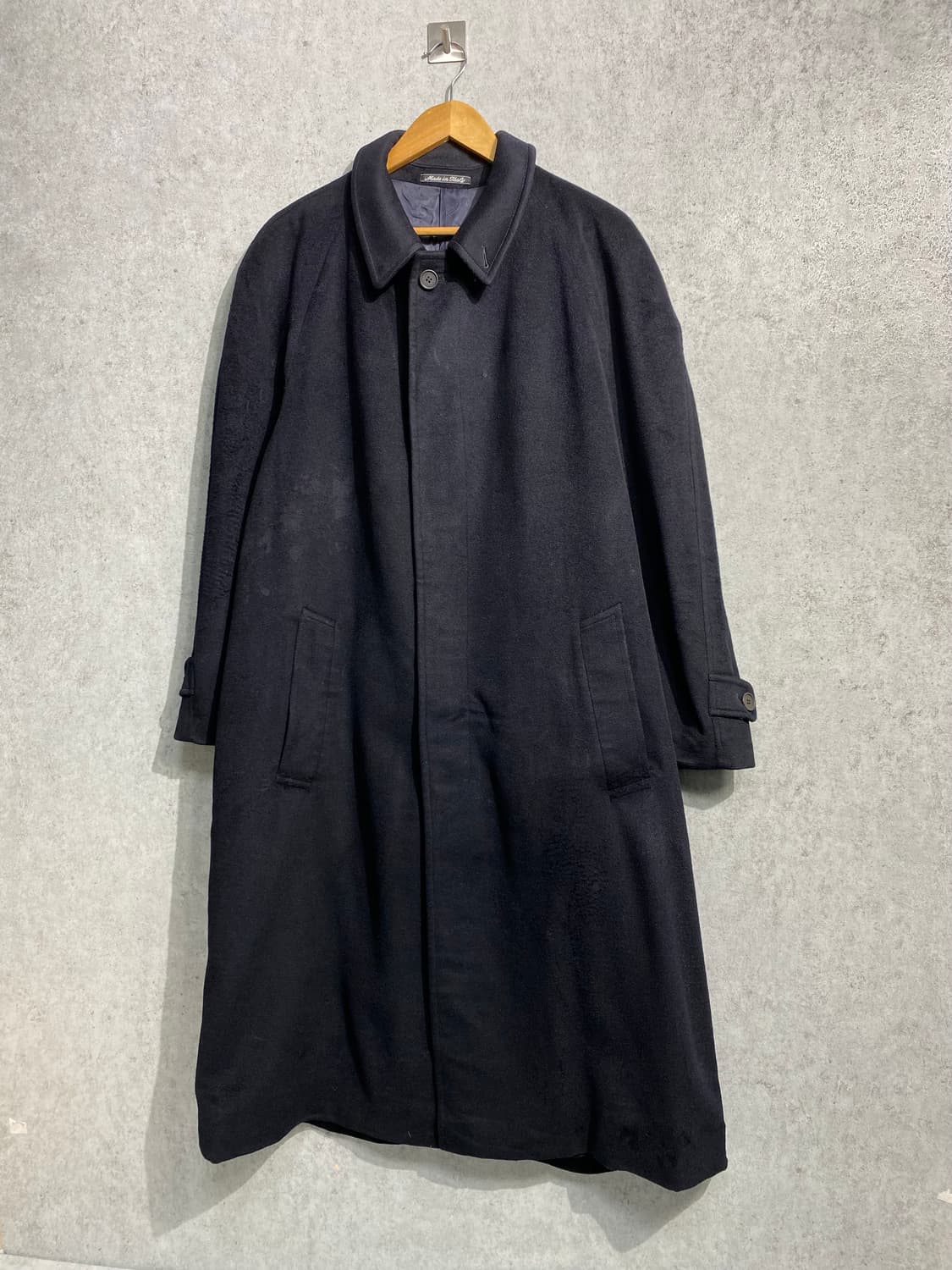 [50] 90s 조르지오 아르마니 이태리 메이드 퓨어 캐시미어 코트 상품이미지1