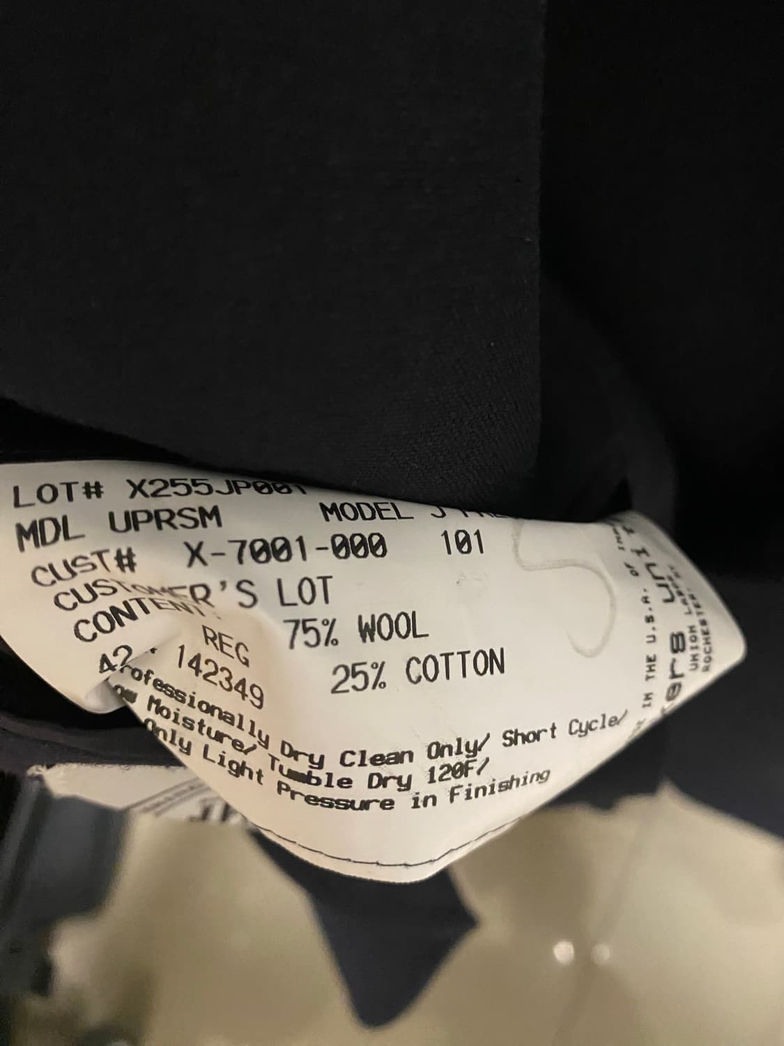 시오타 제이프레스 3b 블레이저 42사이즈 상품이미지4