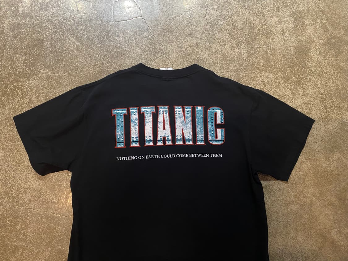 빈티지 타이타닉 프린팅 티셔츠 상품이미지5