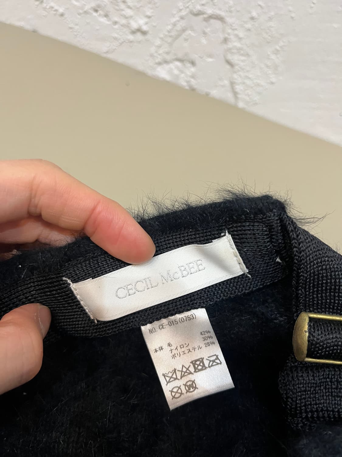 세실맥비 울 퍼 캡 모자 상품이미지3