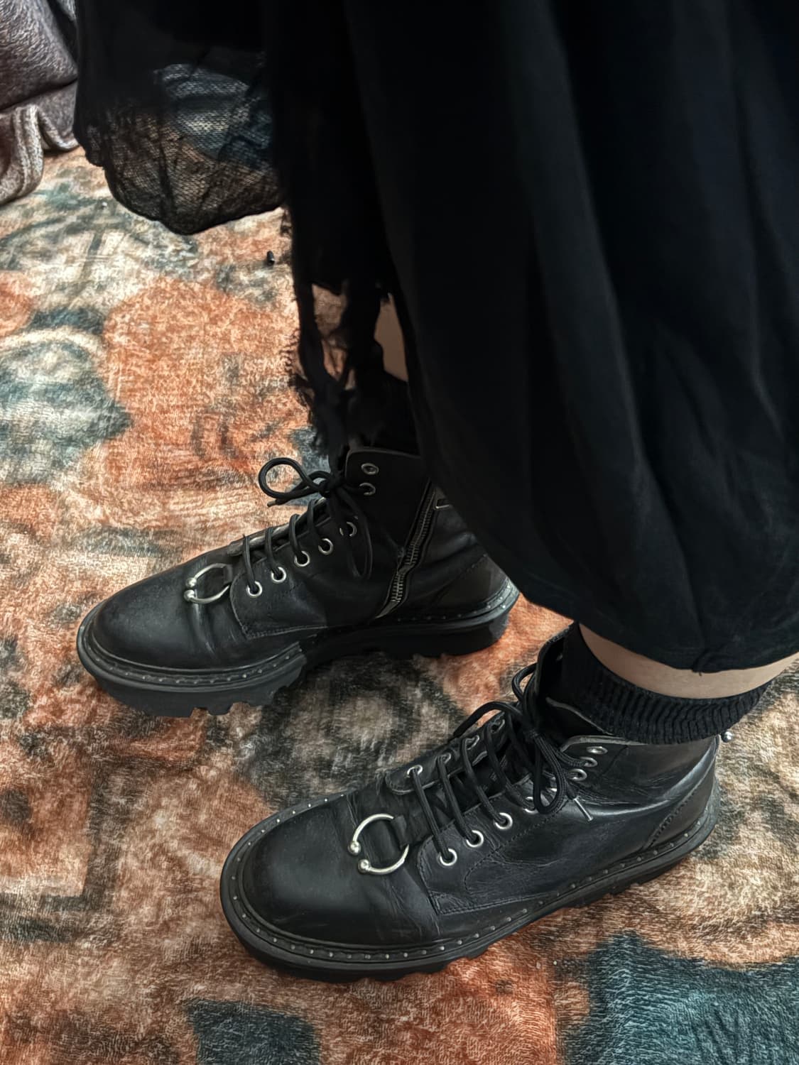 TTF✳️닐바렛 피어싱 부츠 상품이미지2