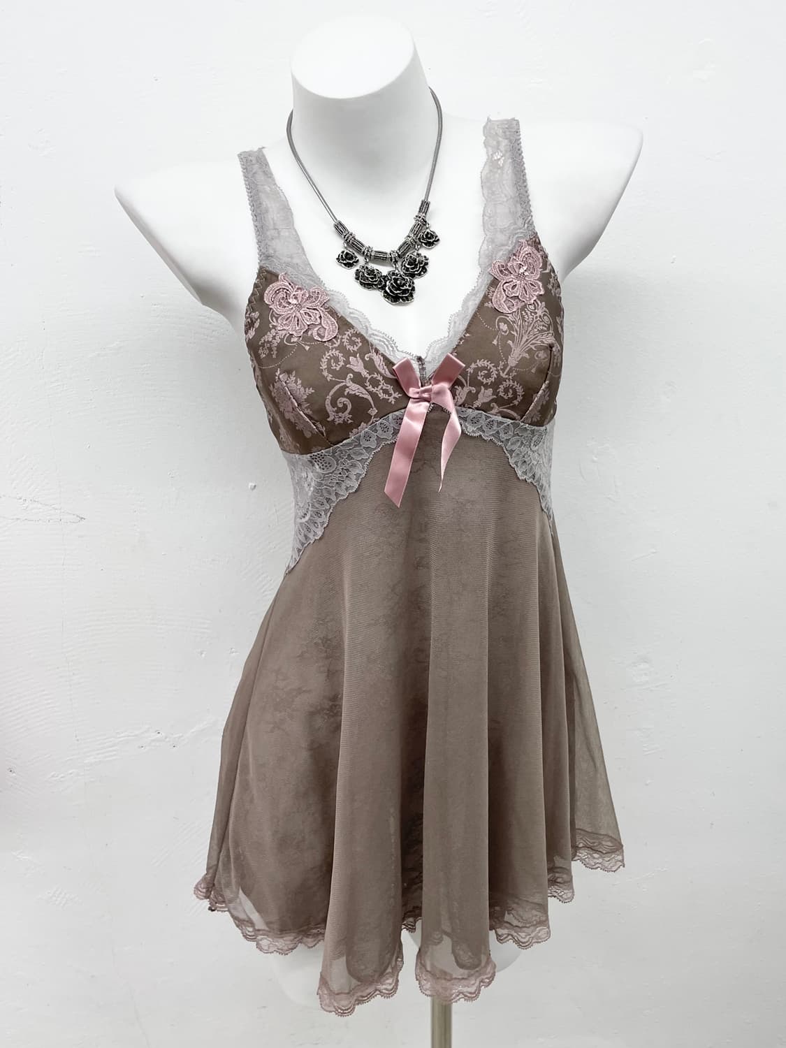 에블린 페어리 레이스 슬립 상품이미지1