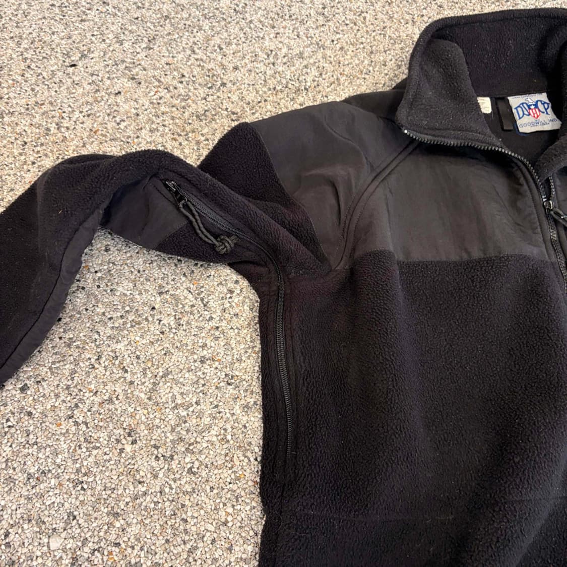 Usn fleece zip up 미해군 폴라텍 상품이미지8