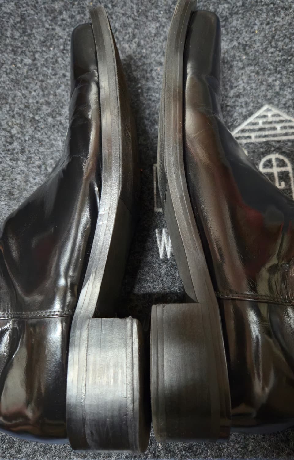 [280] 쏘유레슈어 Raffine black 부츠 상품이미지3