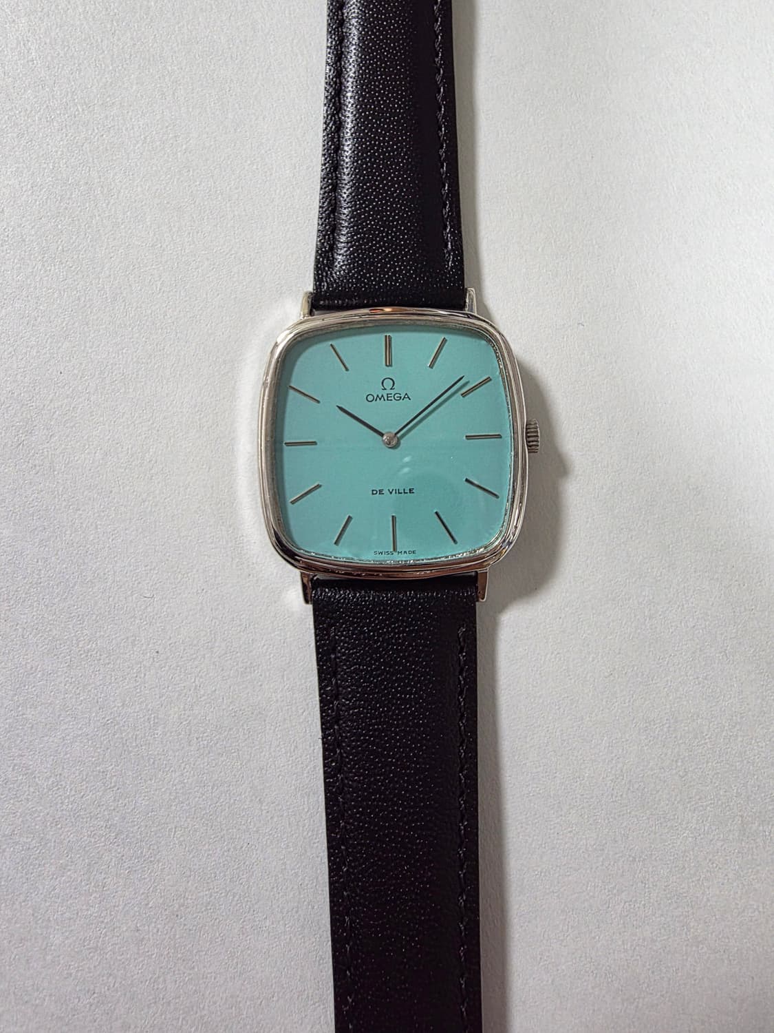 정품 OMEGA 수동  빈티지 드빌 티파니 다이얼 시계 32mm 상품이미지8