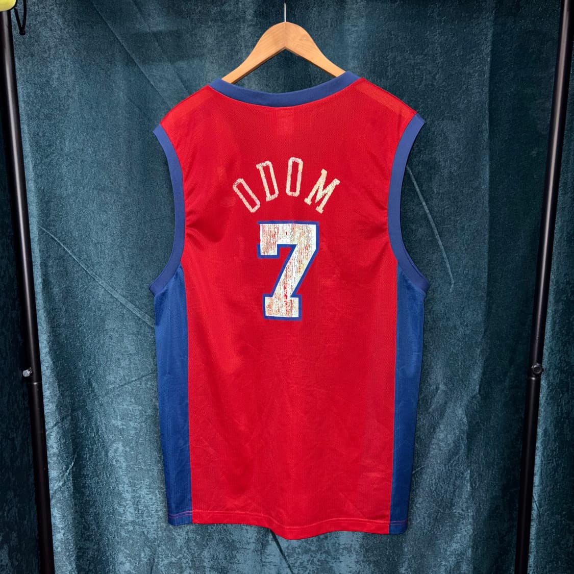 (XL) 90s 챔피온 라마오덤 클리퍼스 농구 져지 상품이미지3