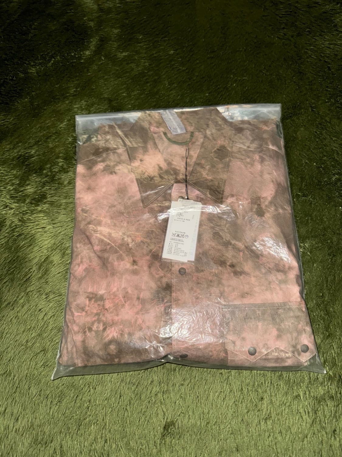 [L] Unaffected 언어펙티드 타이 다이 크롭 웨스턴 셔츠 상품이미지10