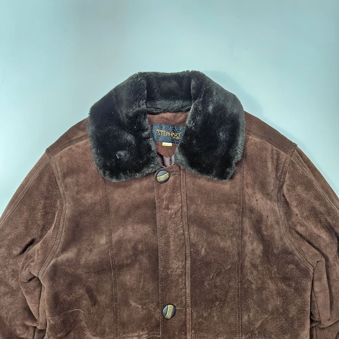 STEPHNO 빈티지 돈피 무스탕 L 상품이미지3