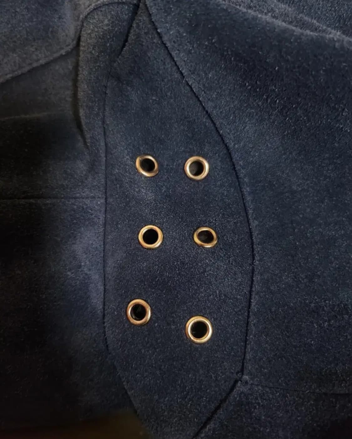 고스트테일러 스웨이드 블루종 자켓 L 상품이미지7