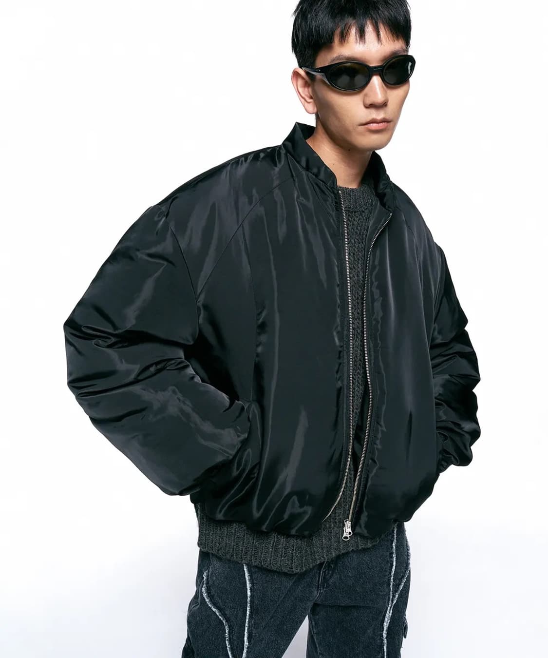 인사일런스 벌룬 구스다운 자켓 BLCK 상품이미지1