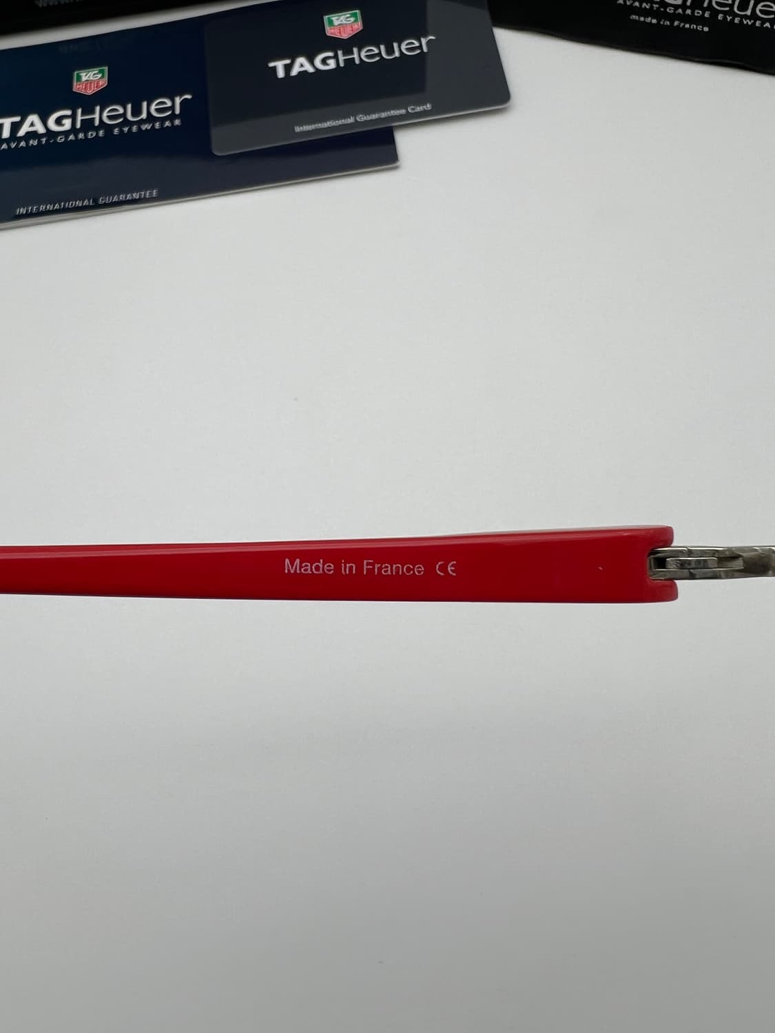 태그호이어 TAG Heuer 직사각 반무테 안경 TH 3001 005 상품이미지9