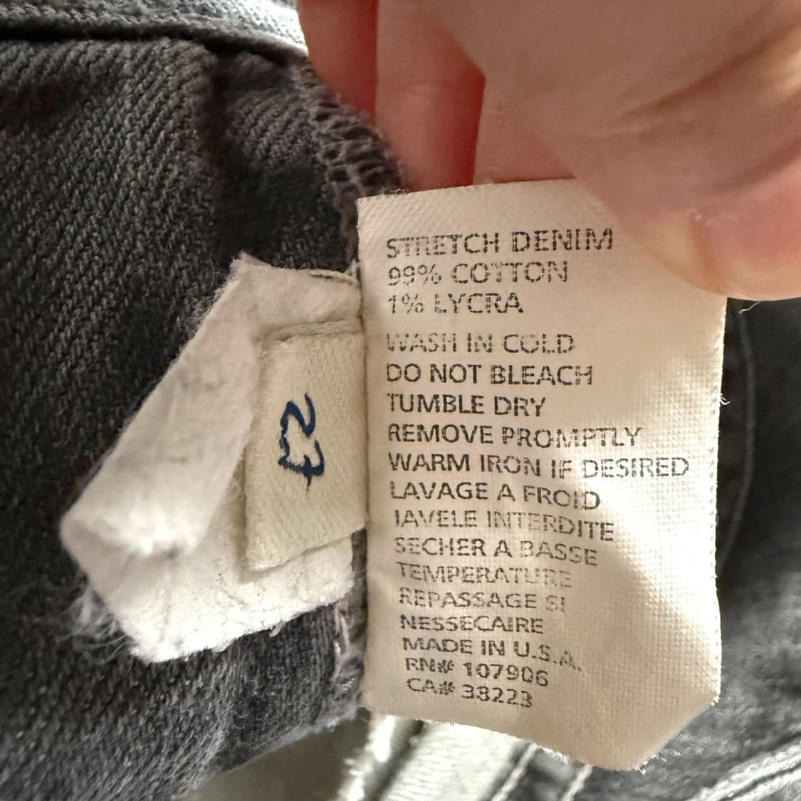 [HUDSON] 모닥불 옆 워싱 데님 상품이미지5