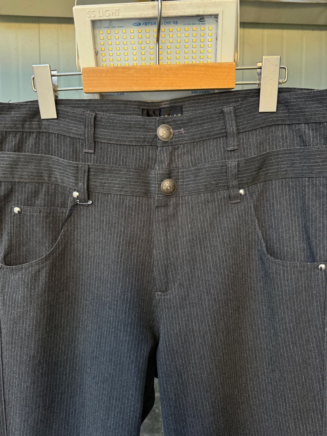 SPINASH 더블 웨이스트 팬츠 상품이미지4