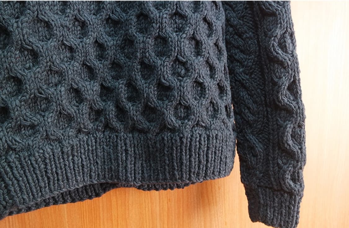 mont livre peace 두툼한 핸드메이드 스웨터 상품이미지7