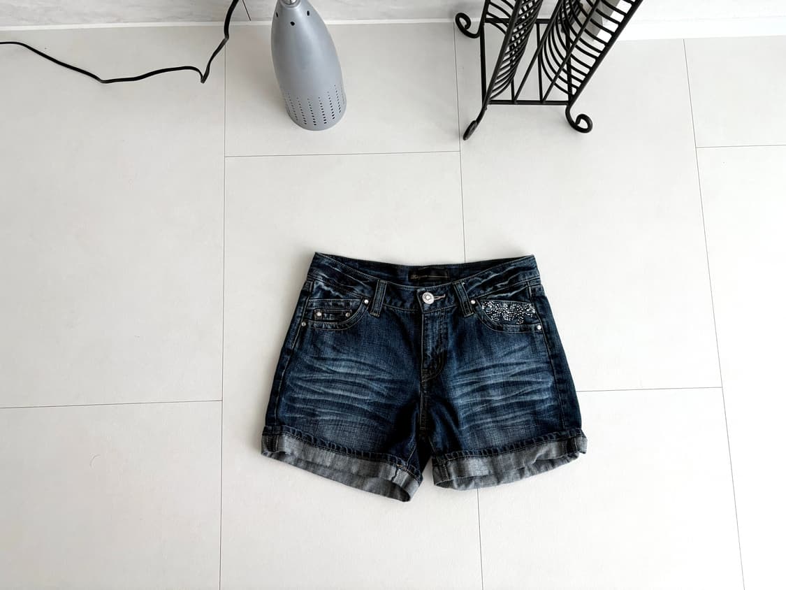 Y2K denim shorts 상품이미지5