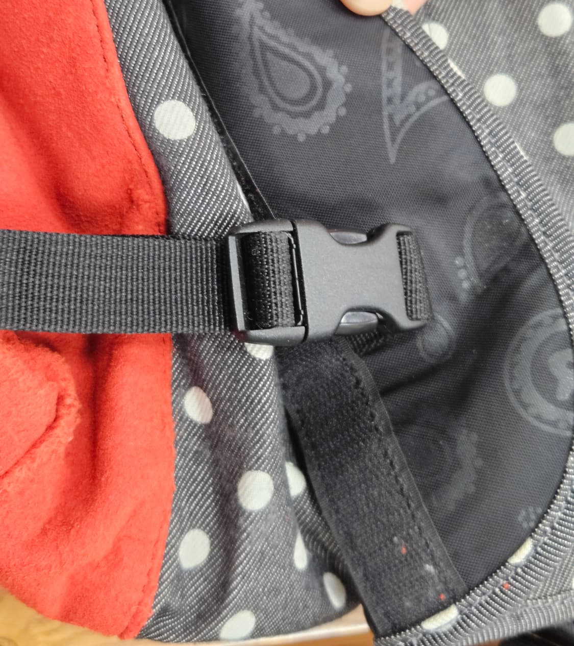 콜맨 도트 땡땡이무늬 매신져백 크로스백/coleman 빈티지 상품이미지4