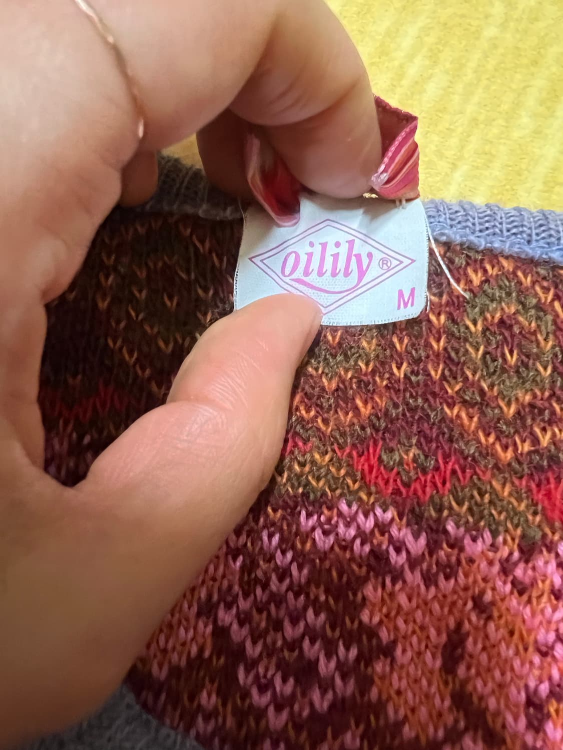 오일릴리(Oilily) 에스닉 니트 가디건 상품이미지4