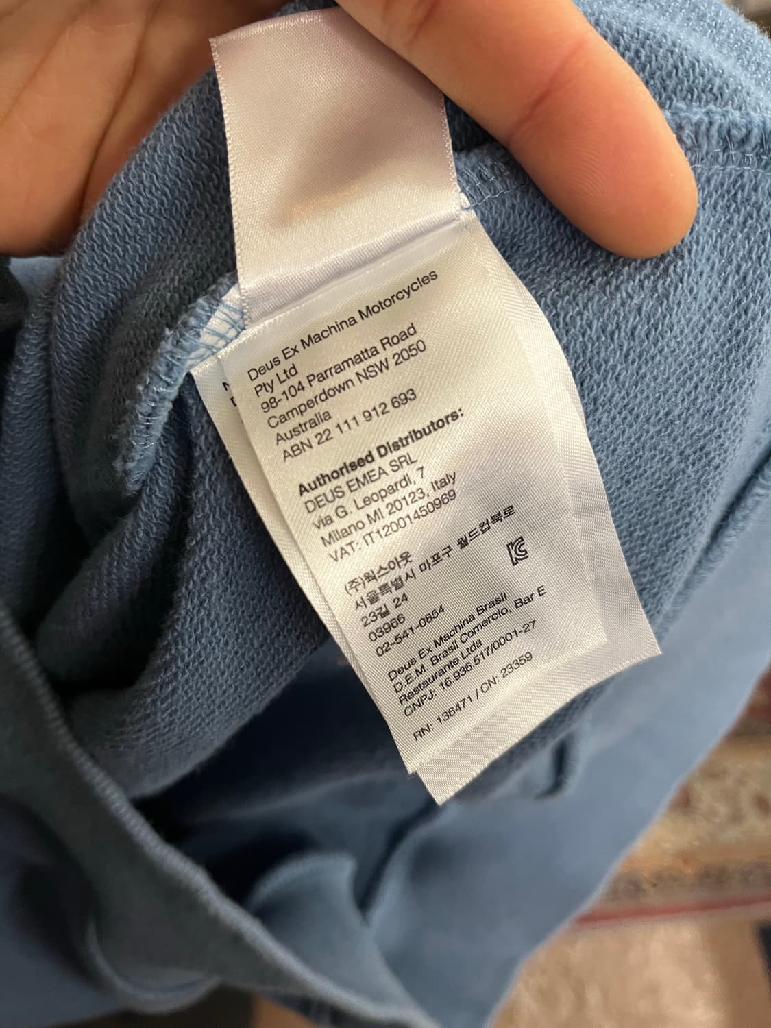 데우스 엑스 마키나 액티브 리스닝 빈티지 후드티 #csz675 상품이미지8