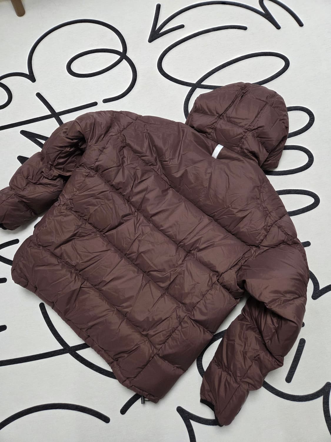 노매뉴얼 DIVISION  DUCK DOWN- BROWN XLsize 상품이미지9