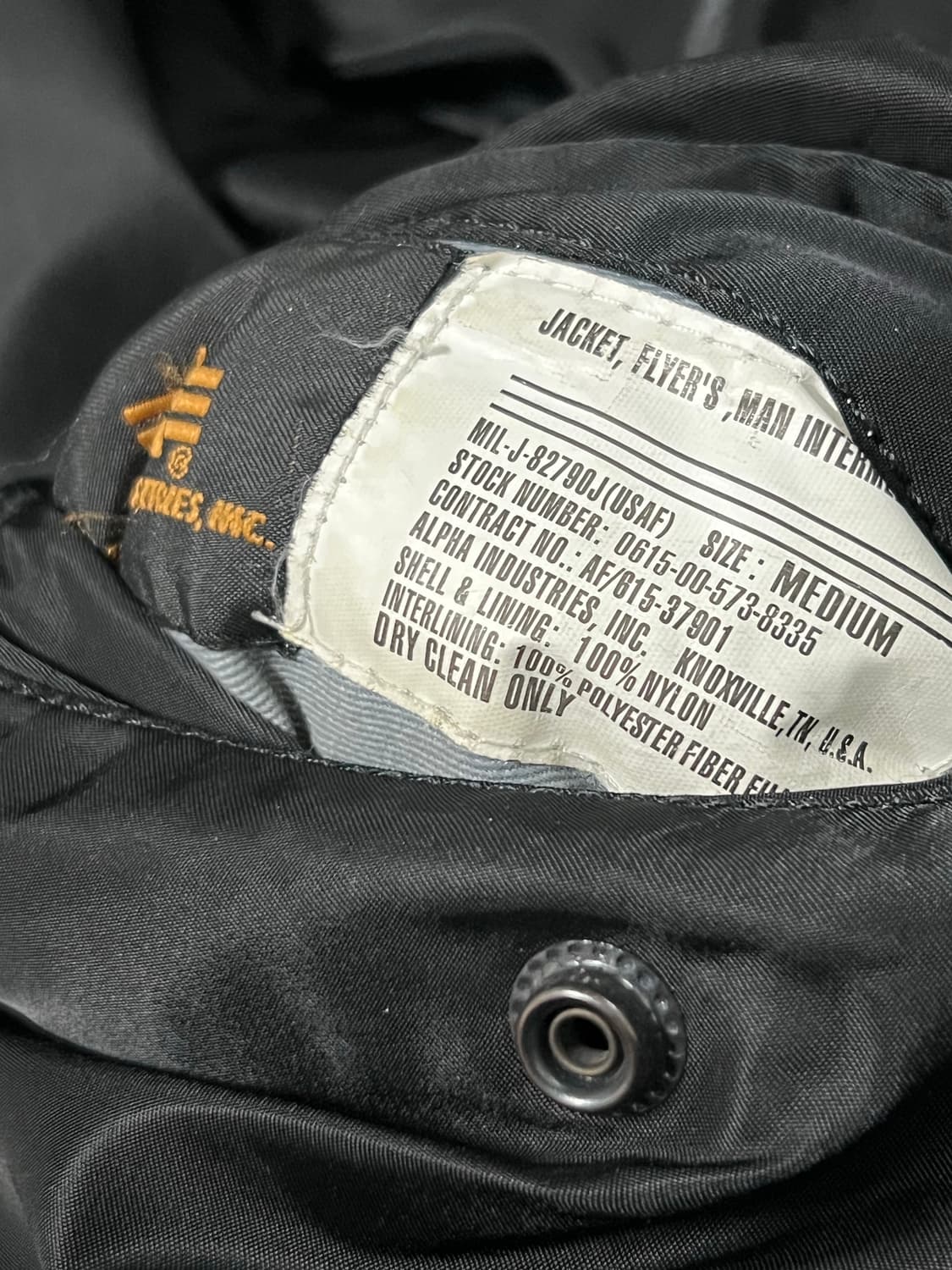 알파인더스트리 USAF ma-1 리버시블 상품이미지4