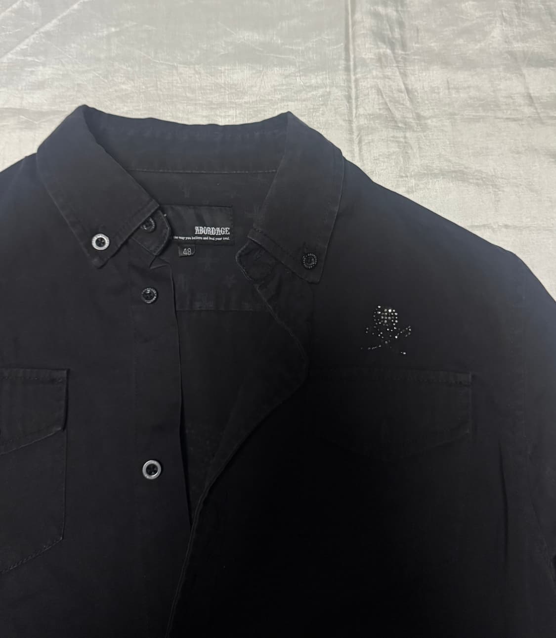 ”ABORDAGE“Skull design shirt 상품이미지3