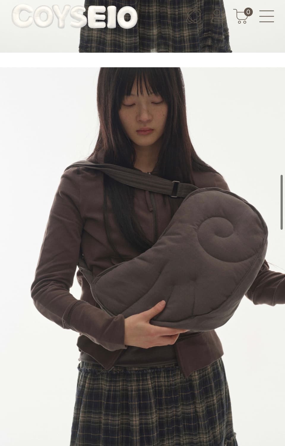 코이세이오 윙백 차콜 상품이미지2