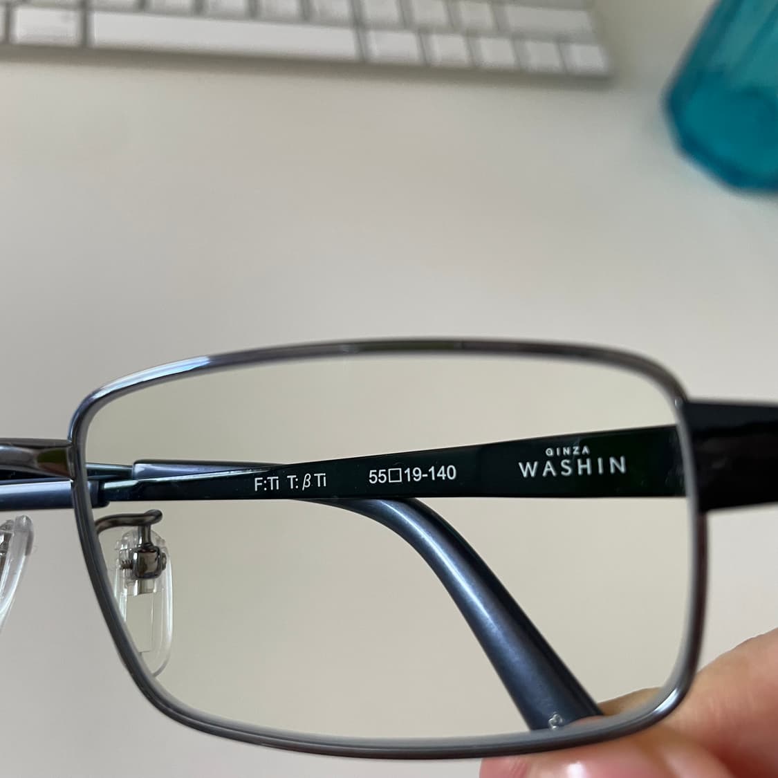 WASHIN ZENSHIKAI 일본 베타티타늄 안경테 빈티지 긱시크 상품이미지4