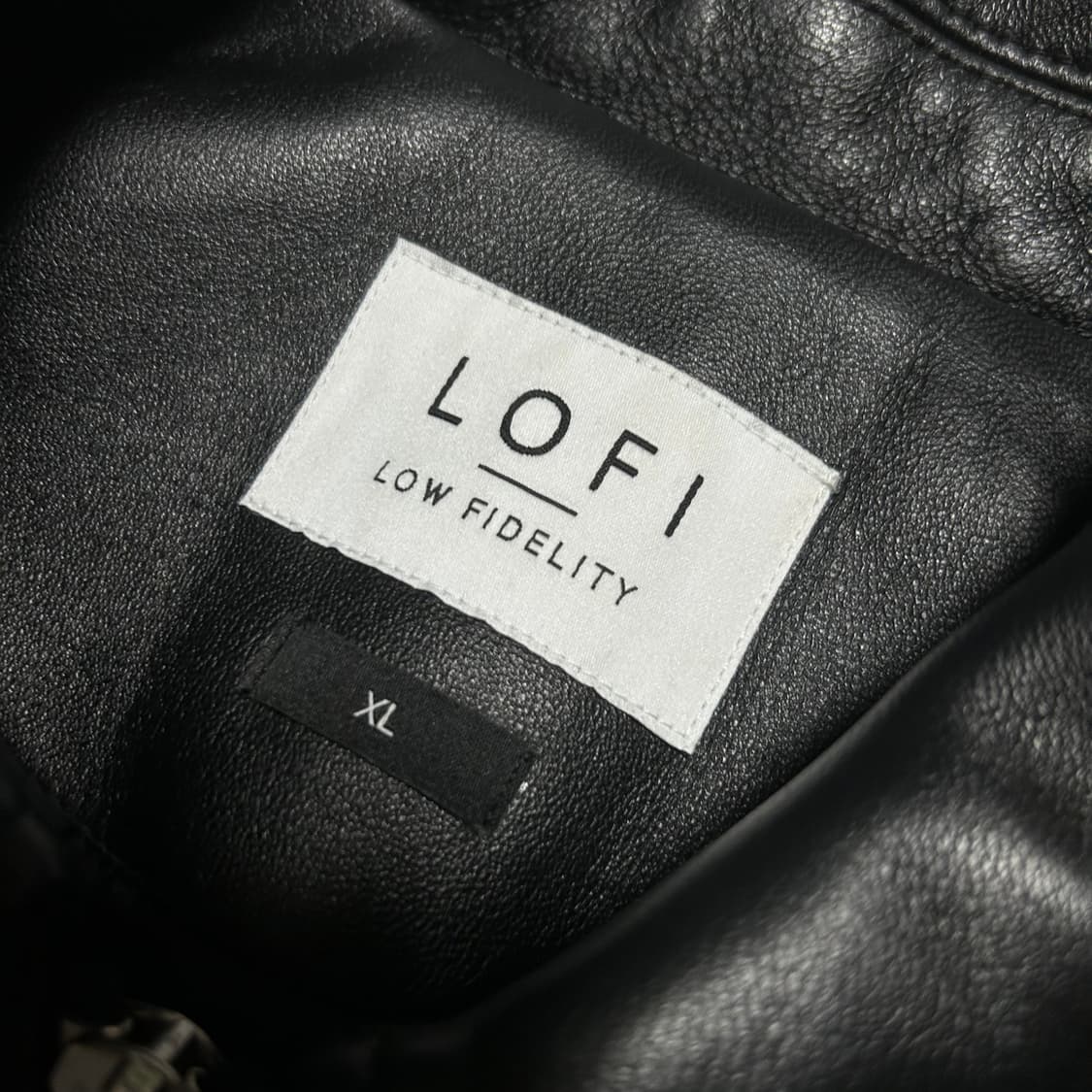 [L] LOFI 로파이 천연 소가죽 투웨이 싱글 가죽자켓 상품이미지6