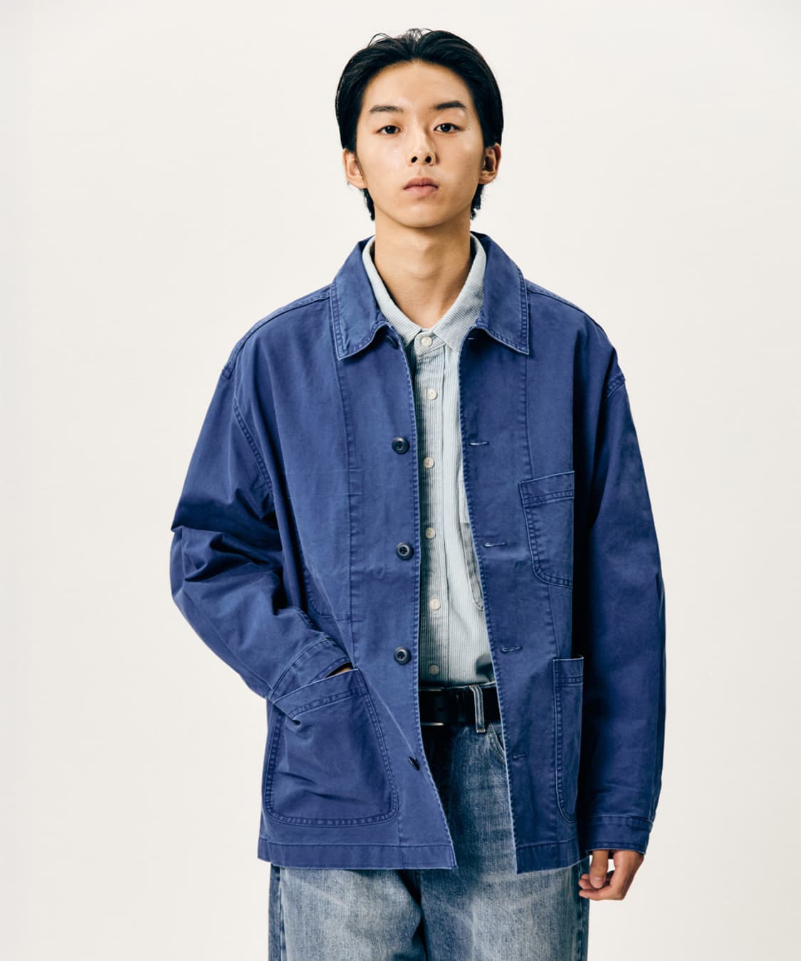 (새상품) 에스피오나지 - French Wide Work Jacket ( 상품이미지7