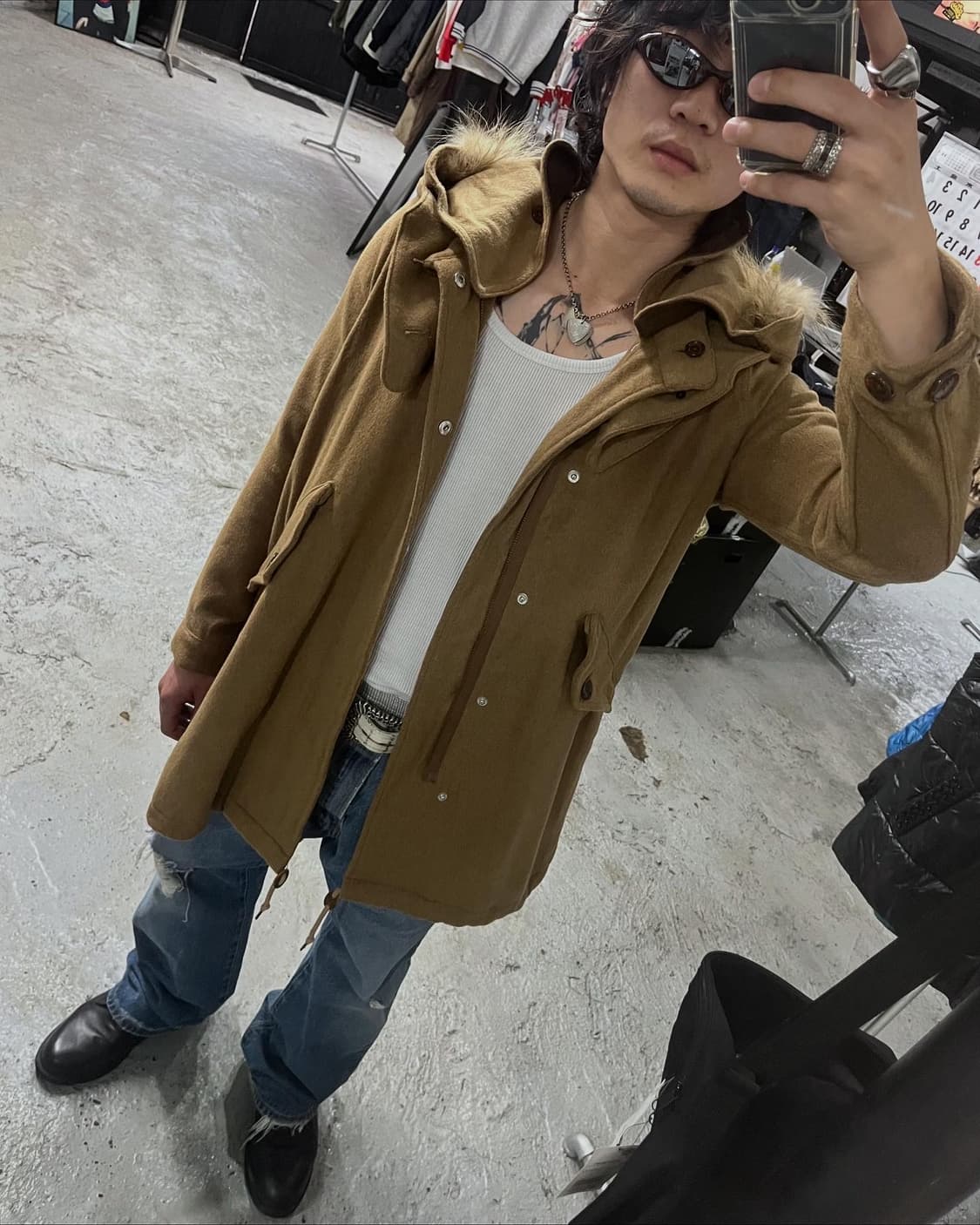 John Bull military fur coat 상품이미지1