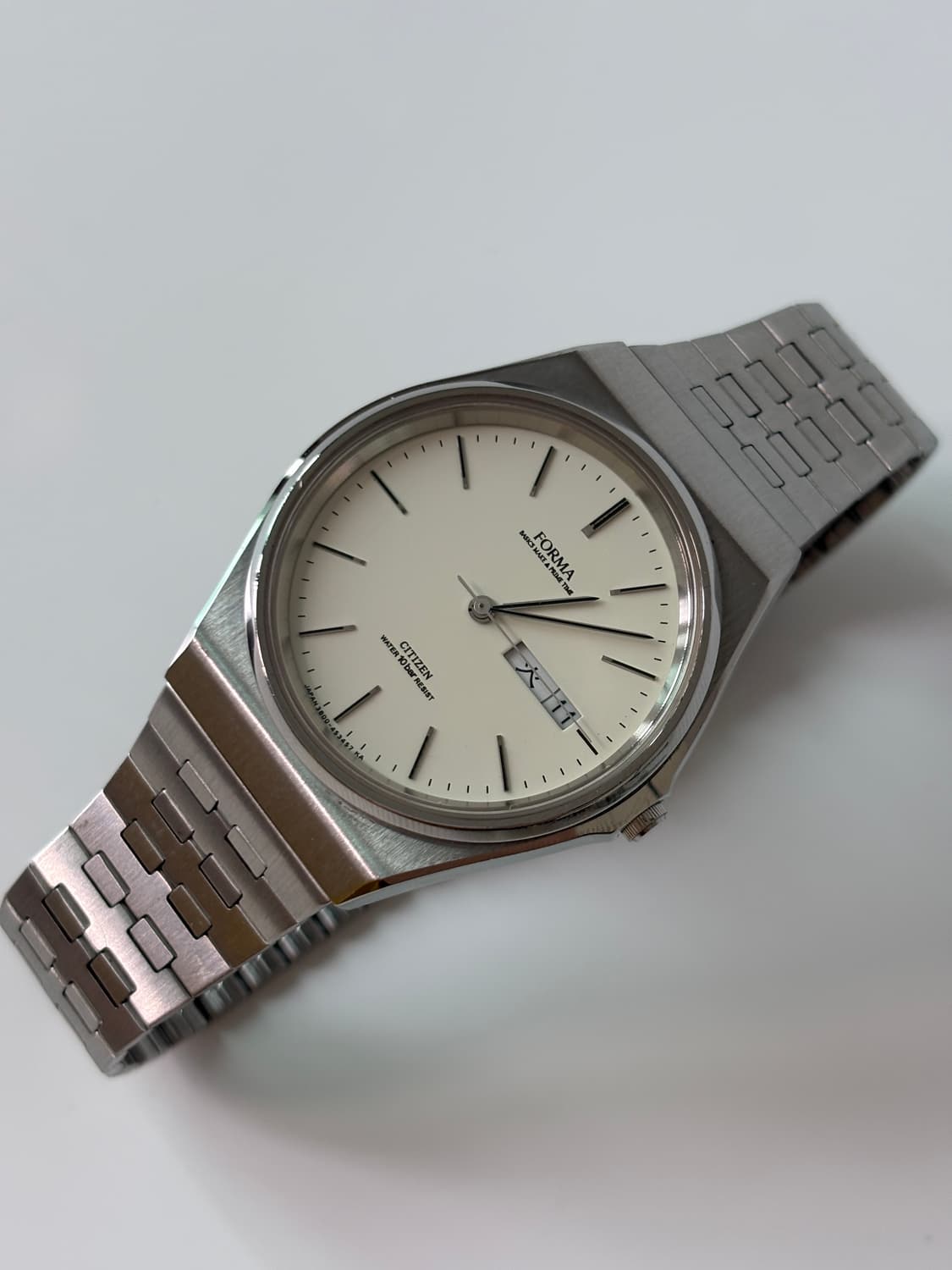 1990s Forma Cream Dial Silver Quartz 상품이미지3