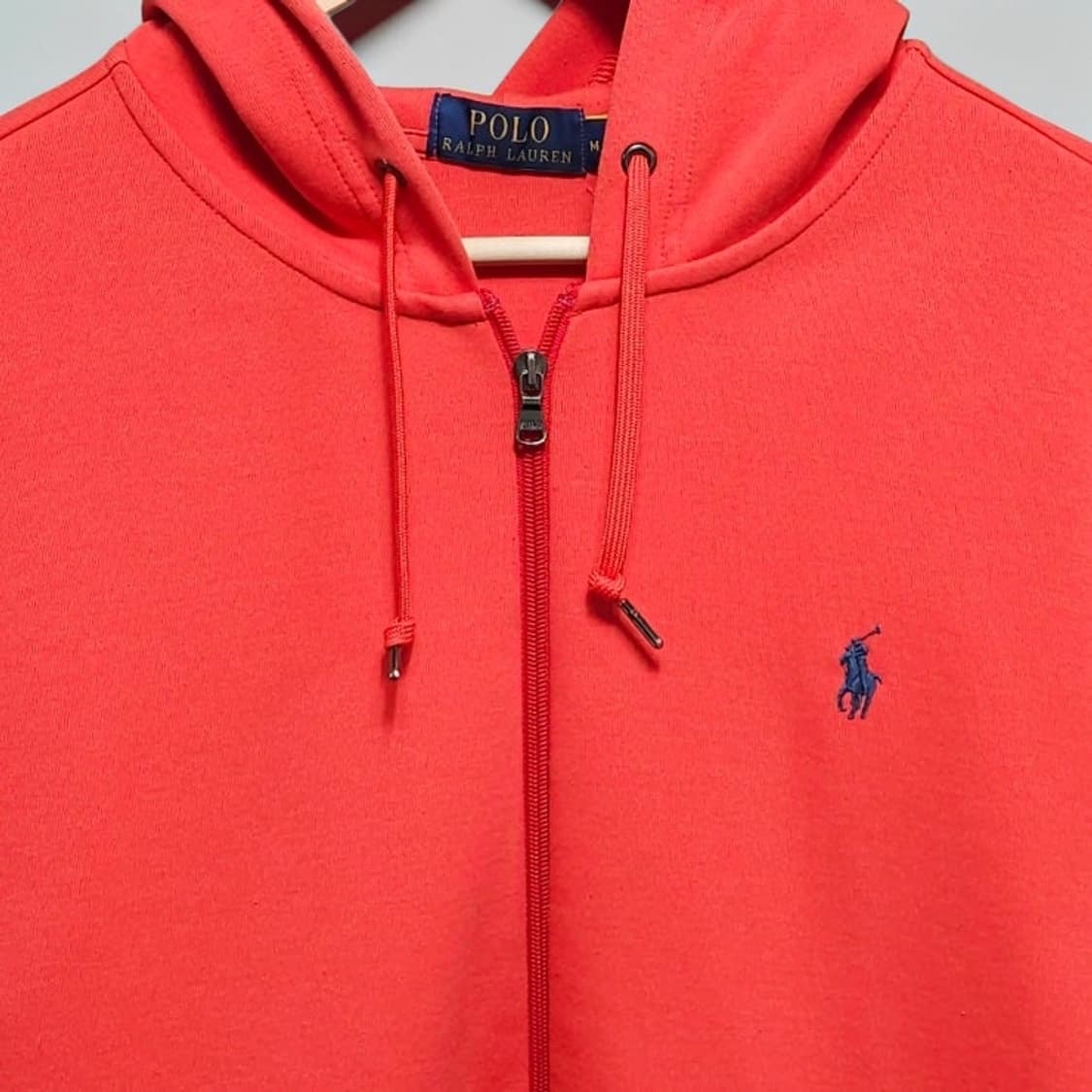 100 Polo 폴로 랄프로렌 후드 집업자켓 다홍 상품이미지2