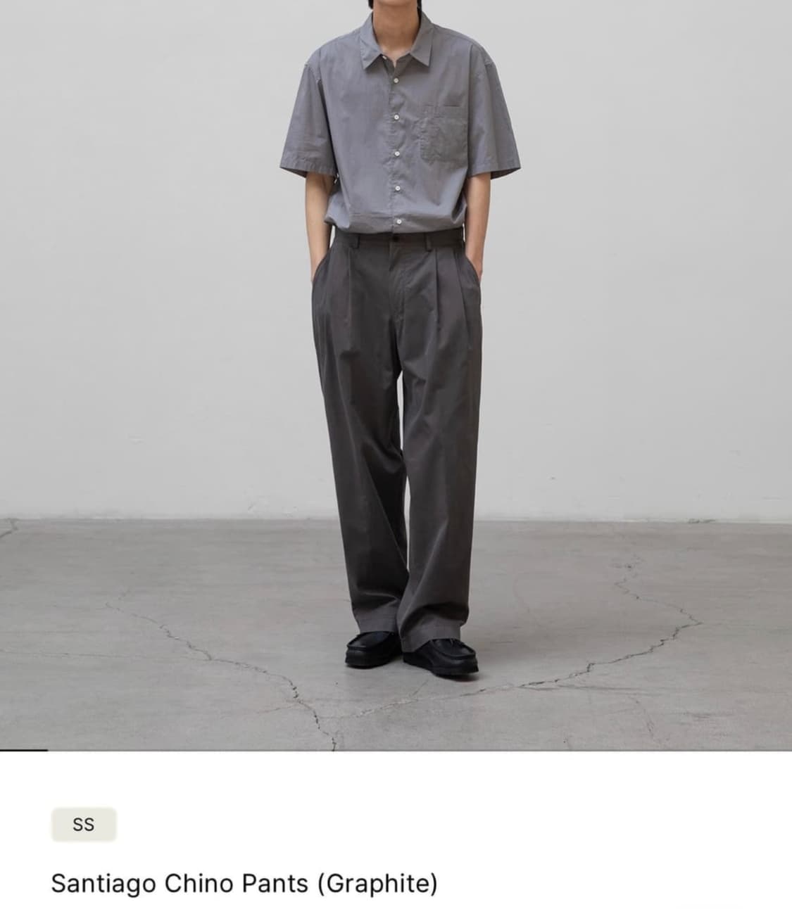 어나더오피스 Santiago Chino Pants (Graphite)SS 상품이미지2