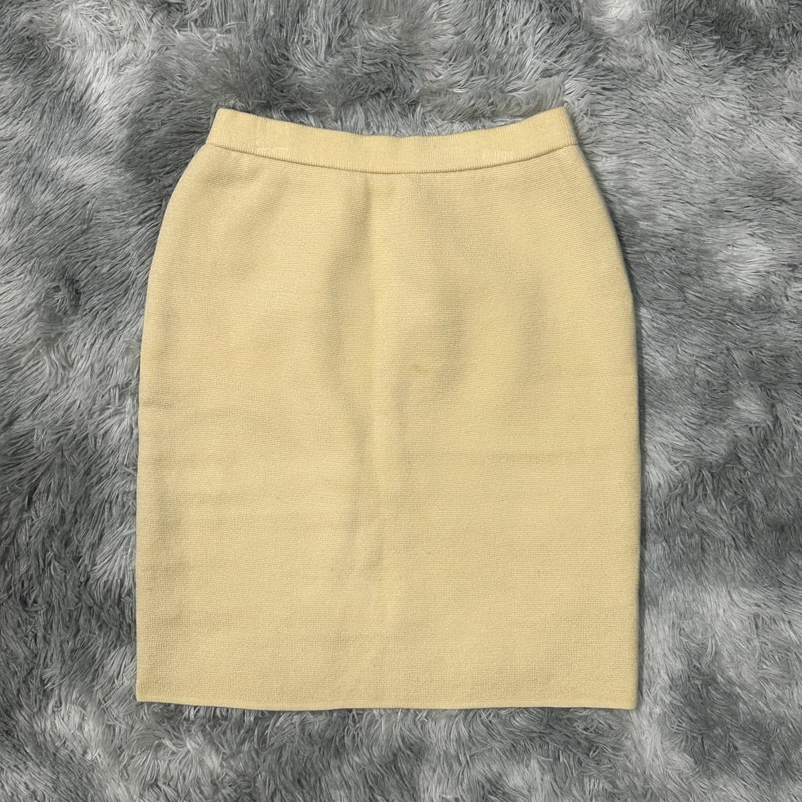 입생로랑 니트 H라인 울 스커트 상품이미지1