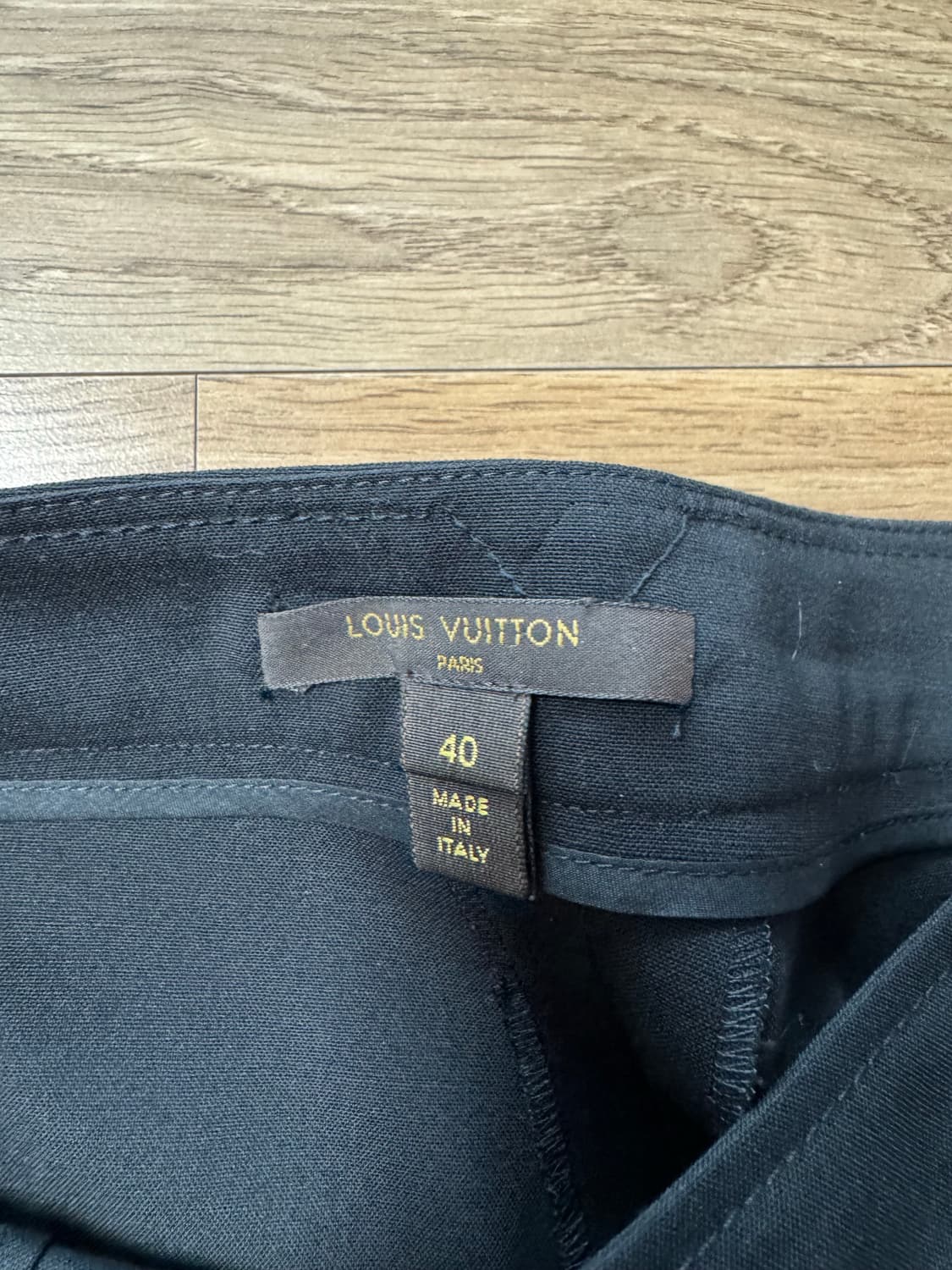 [Louis Vuitton] 루이비통 블랙 바지 사이즈 40 상품이미지3