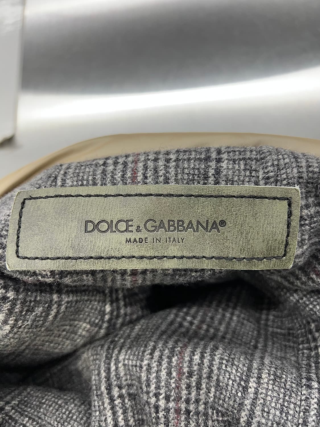 돌체앤가바나 라이트 브라운 더플 넥 하운드 푸퍼 구스 다운 자켓 상품이미지7