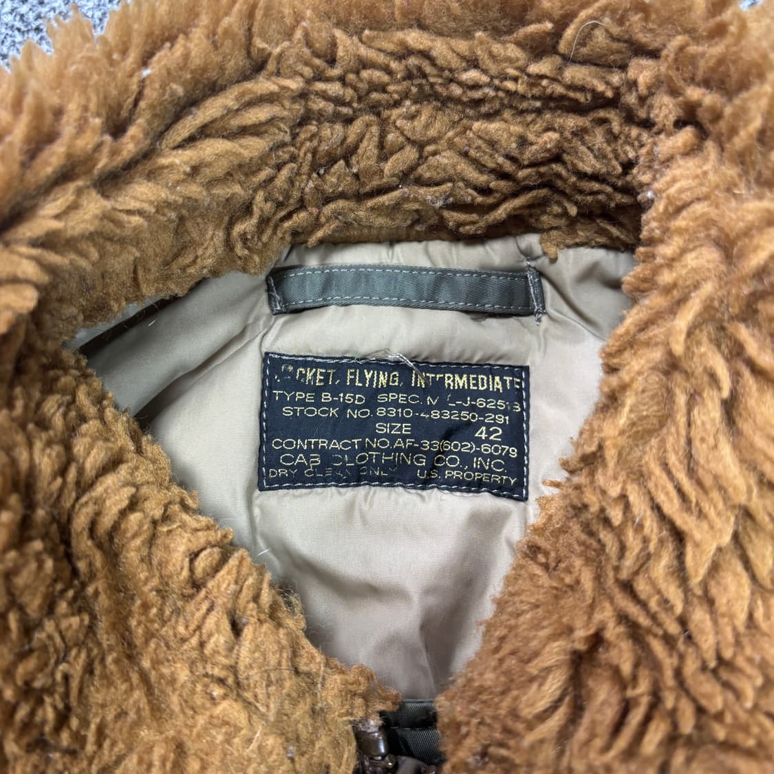캡클로딩 Type B-15D 플라이트 재킷 (42) 상품이미지6