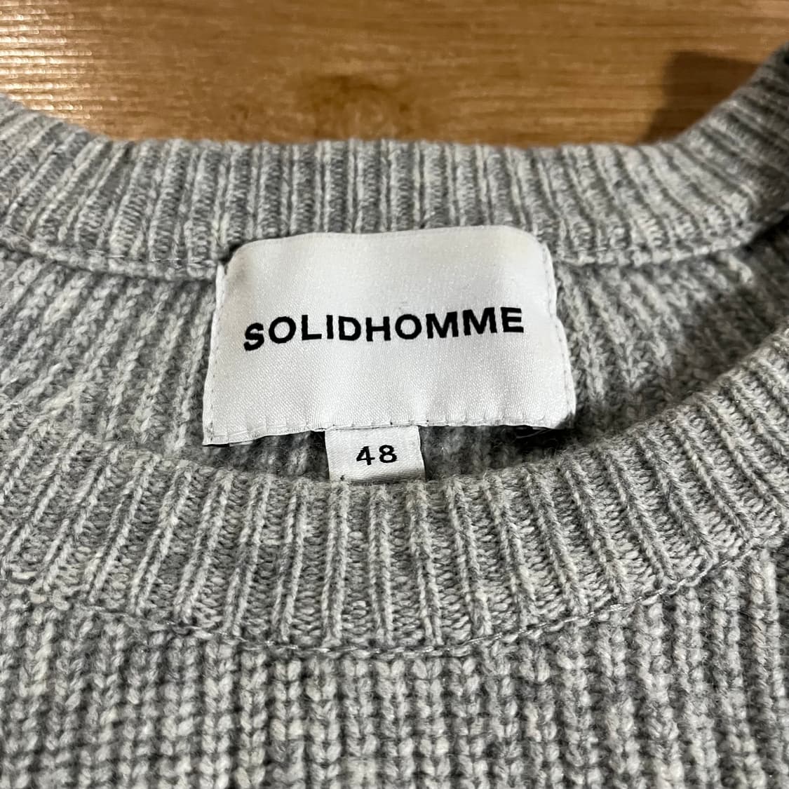 [110-115] 솔리드옴므 오버핏 니트 상품이미지3