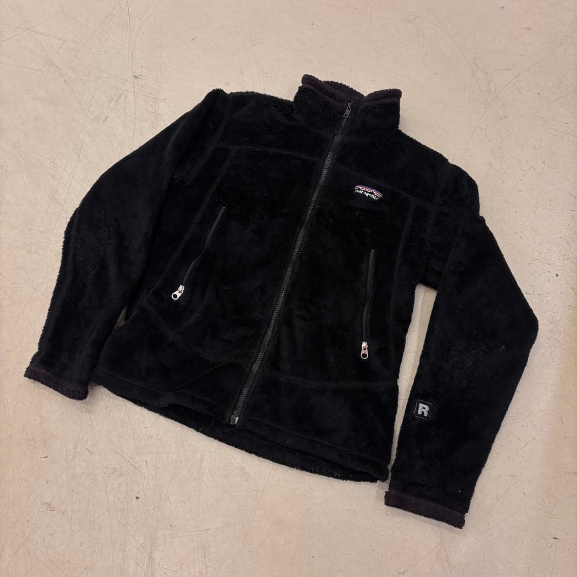 파타고니아 usa 블랙 플리스 집업 상품이미지1