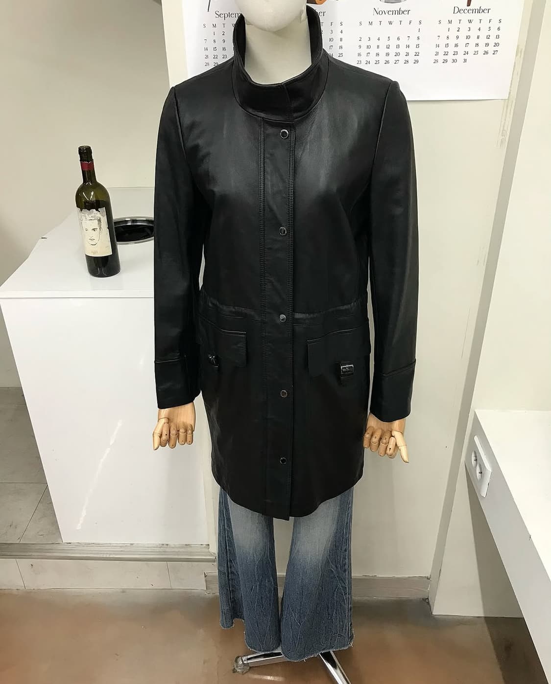 조르쥬레쉬 리얼 레더 롱 자켓 상품이미지9