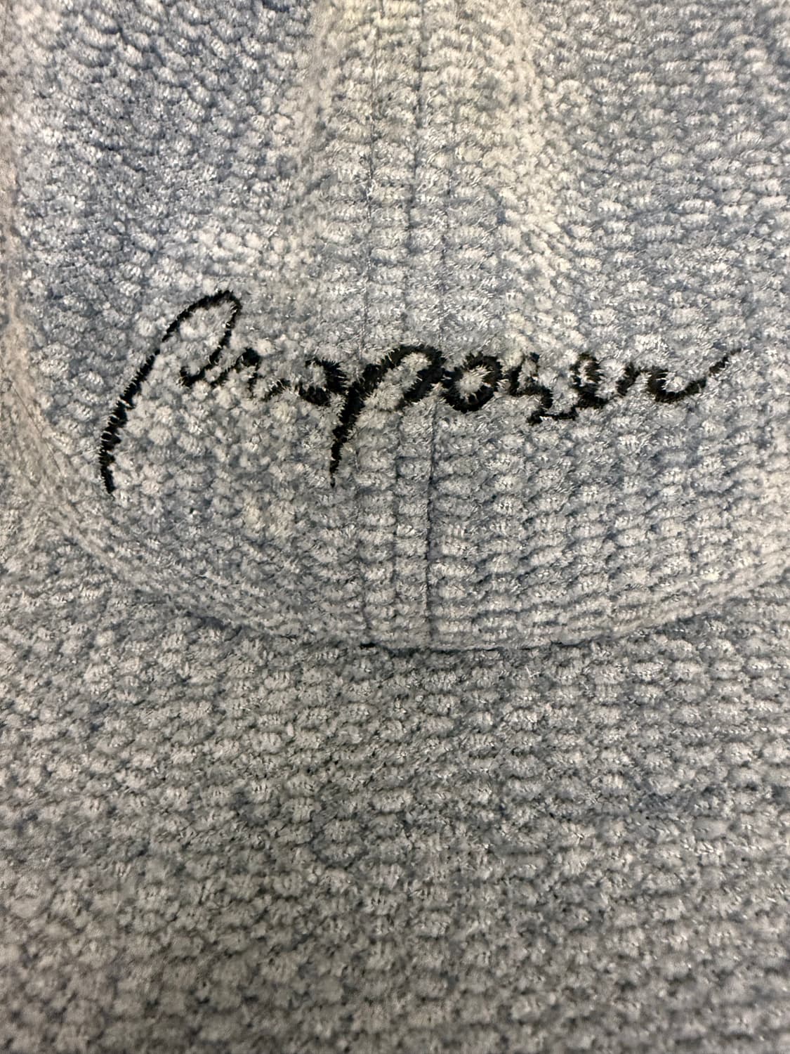 빈티지 자수 부클 스트랩 캡 상품이미지3