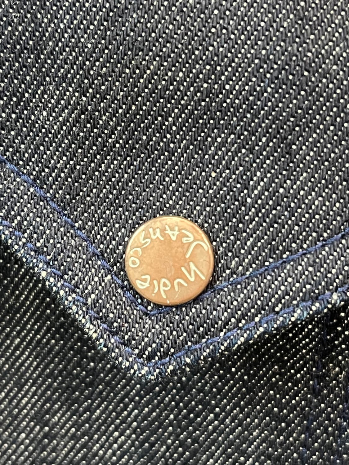 슬림100) 누디진 데님셔켓  상품이미지5