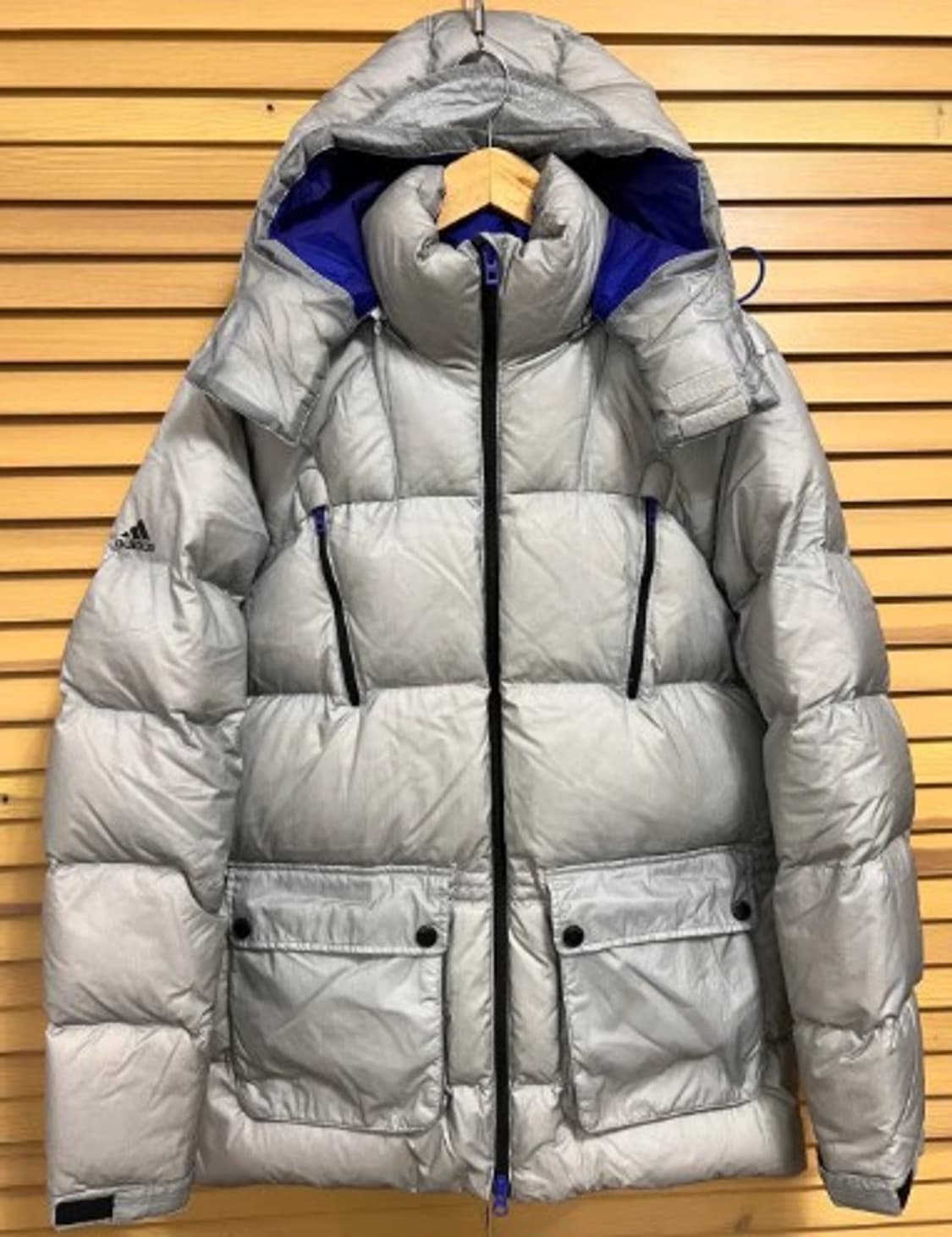 아디다스 남성 실버그레이덕다운패딩 L 사이즈 상품이미지2