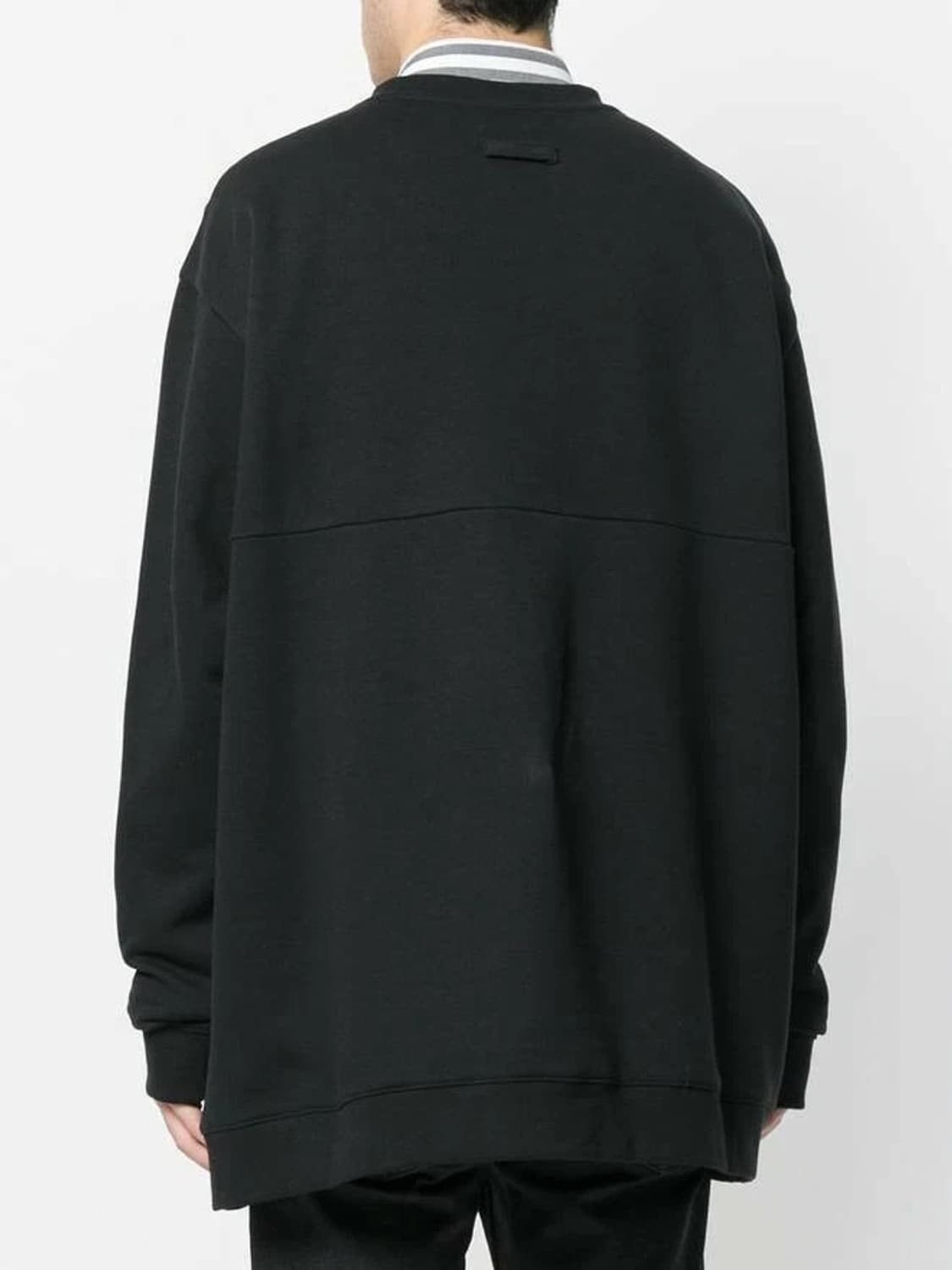 17FW 라프 시몬스 오버사이즈 서머 게임즈 스웨트셔츠 블랙 상품이미지2