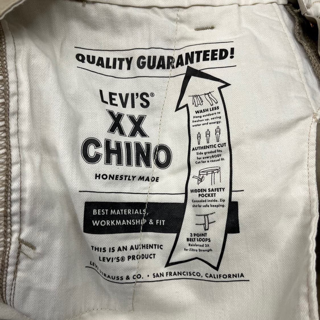 [정품/32] 리바이스 치노 팬츠 b8 상품이미지6
