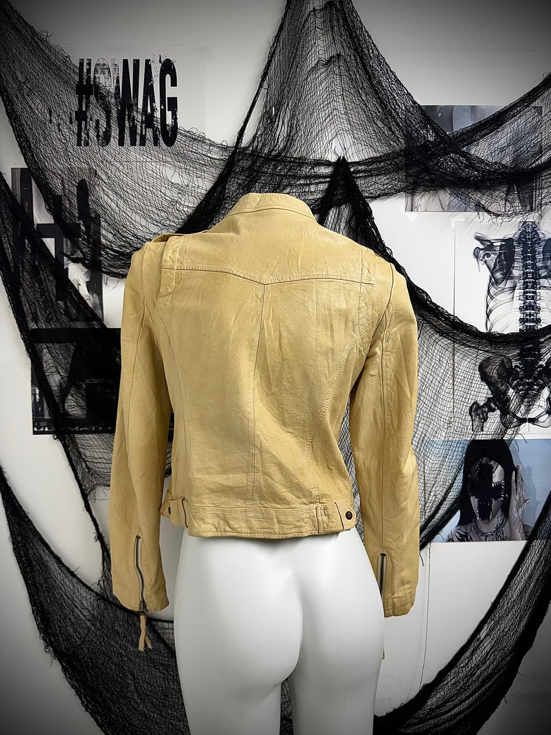 G.O.A vintage leather jacket 상품이미지3