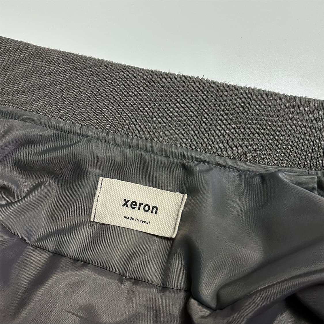 새론 그레이 항공점퍼 상품이미지3