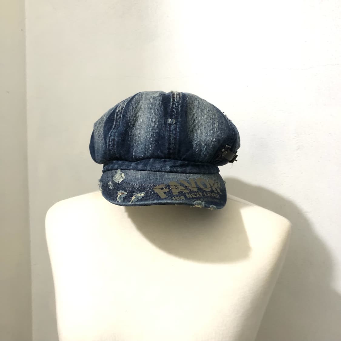 빈티지 berkeley 데님 워싱 버클 빵모자 뉴스보이캡 y2k 갸루 상품이미지2