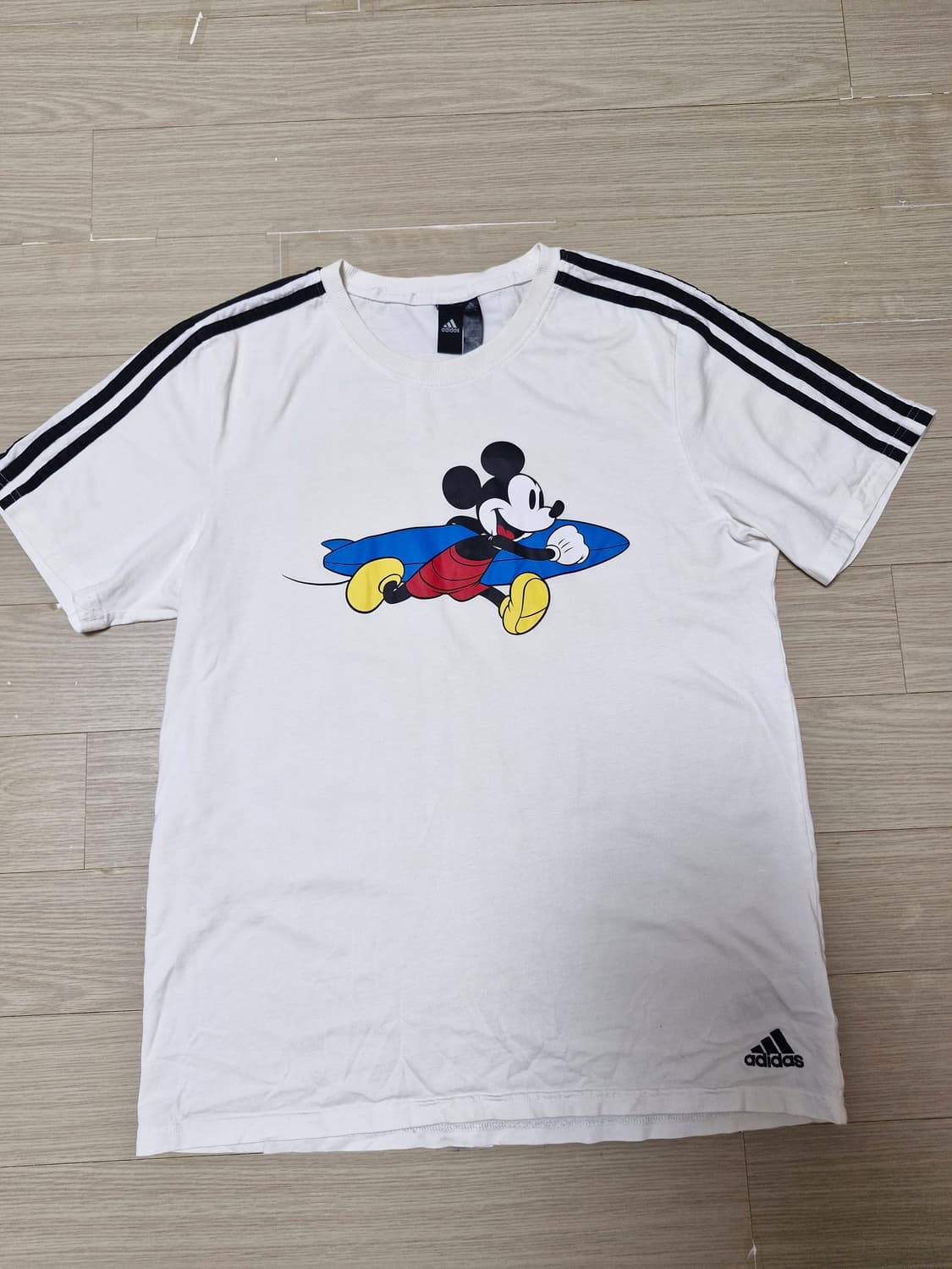 (XL) 빈티지 아디다스 미키마우스 서핑 티셔츠 상품이미지1
